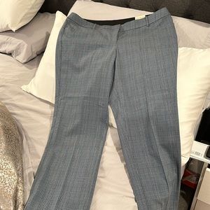 Blue plaid pants.  Brand new.
